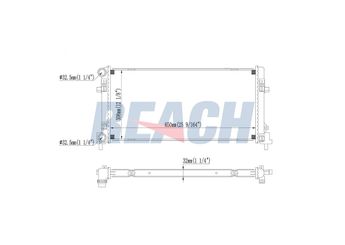 Su Radyatörü  MAHLE CR 325 000P  6C0121253A