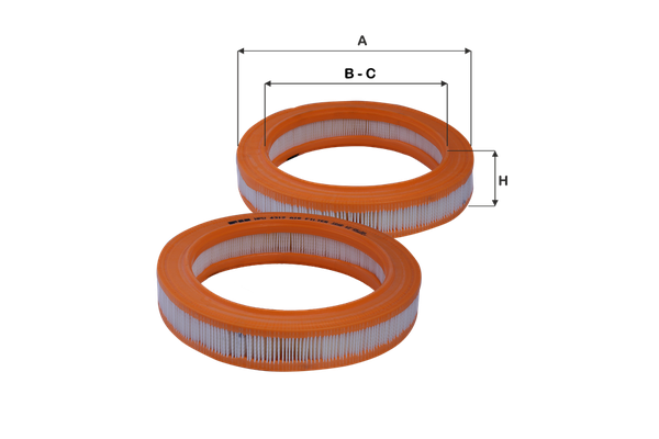 Hava Filtresi  Chrysler PT Cruiser Cabrio (2004->)  FIL FILTRE HPU 4312