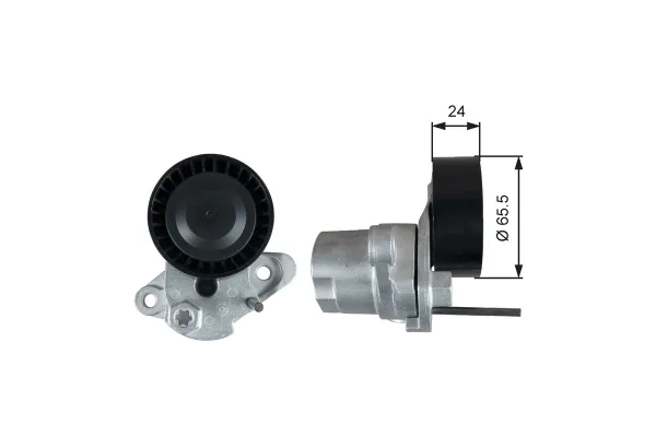 Vantilatör Kayış Gergi Rulmanı  Seat Mii (KF1)(10.2011->)  GATES T39387