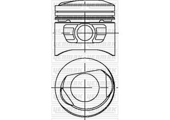 Piston (47.00MM-0.50)  YENMAK 31-04031-050  3104031050 6166688 61 66 68 8 6166690 61 66 69 0 86SM6102LB 86SM6102NB