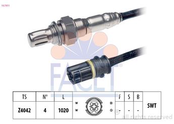 Oksijen (Lambda) Sensörü  FACET 10.7411  A0005405817 A 000 540 58 17 A0005406517 A 000 540 65 17 2D0906265 2D0 906 265