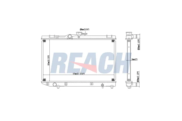 Su Radyatörü  ORİS BTO296016