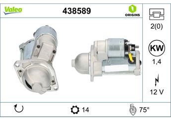 Marş Dinamosu  VALEO 438589  16FB472CP