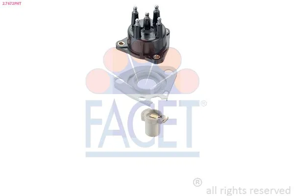 Distribütör Kapağı  Renault R 5 (B/C40)(1985->)  FACET 2.7672PHT