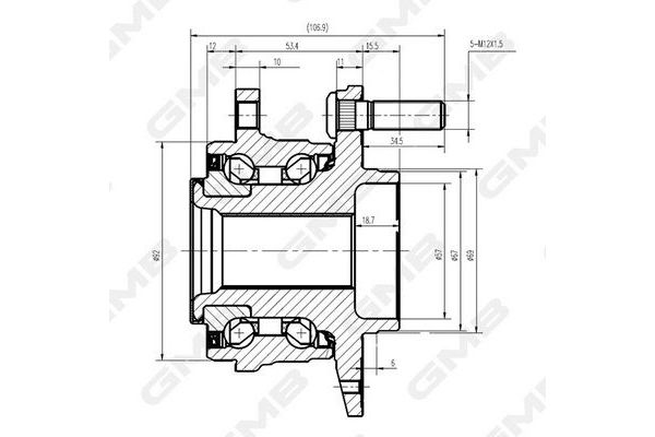 Porya Ön Sağ veya Sol Kia Optima (JF)(2015->)  MANDO IJ113061