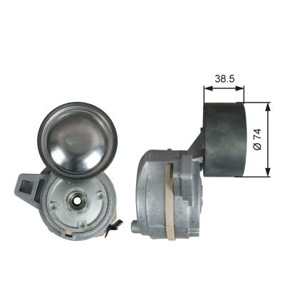 Vantilatör Kayış Gergi Rulmanı  GATES T38712