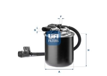 Yakıt Filtresi  SARDES SF6076  A6510901952 A6510903052