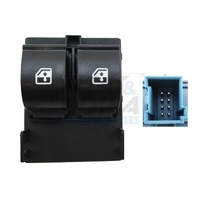 Cam Açma Düğmesi Ön Sol Fiat Fiorino ( Qubo ) (300/225) Combi / Panorama (2008->)  GVA 8029029