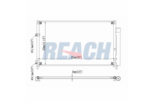 Klima Radyatörü  ORİS CHN111016
