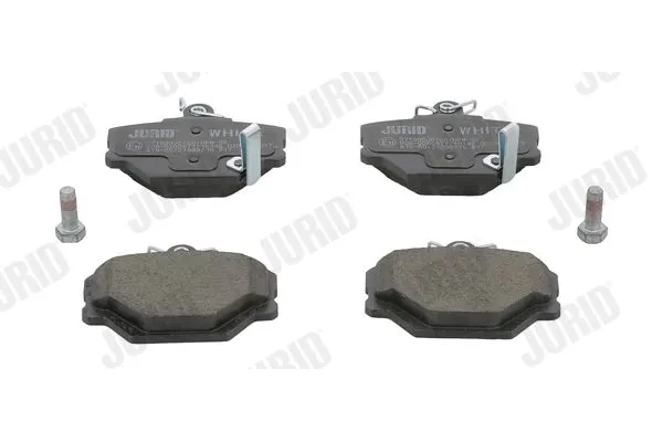 Fren Disk Balata Ön Smart Fortwo Cabrio (02.2003->)  JURID 571995JC