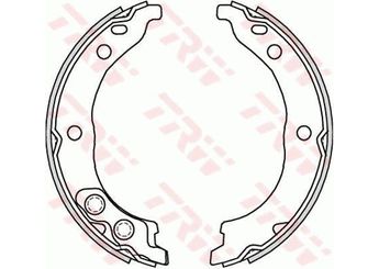 Fren Pabuçlu Balata Arka TRW GS8715  4241L1 4241 L1 4241L9 4241 L9 4241N0 4241 N0 77362290 77362396 77362696 77362699 77363478 77363479 9949494