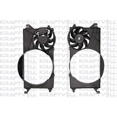 Radyatör Fan ve Motoru  Ford Transit P.Van (TT9)(2006->)  KRAFTVOLL 08120030