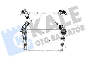 Turbo Radyatörü  BSG 65-535-028  6302082 13231458 6302 082