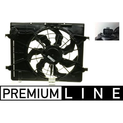 Radyatör Fan ve Motoru  Hyundai i30 Cw (FD)(02.2008->)  MAHLE CFF 266 000P