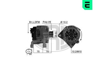 Alternatör  ERA 210530A  12317789983 12317789980 12 31 7 789 980 12 31 7 789 983 12317797660 12 31 7 797 660 12317797661 12 31 7 797 661