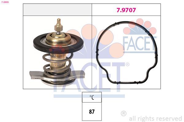 Termostat  Mercedes S -Serisi Sedan (BM 221)(06.2005->)  WAHLER E2850031297A1