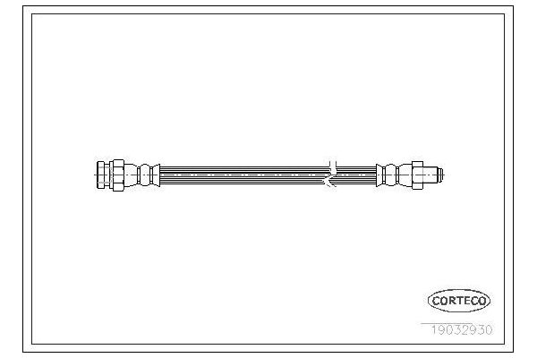 Fren Hortumu Arka Sağ veya Sol OSSCA 00723