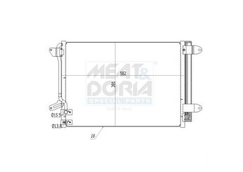 Klima Radyatörü  OPTIMUM 5C0820411G  5C0820411G 5C0816411 5C0820411 5C0820411E 5C0820411F
