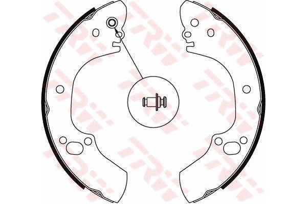 Fren Pabuçlu Balata Arka Opel Campo (1992->)  TRW GS8462