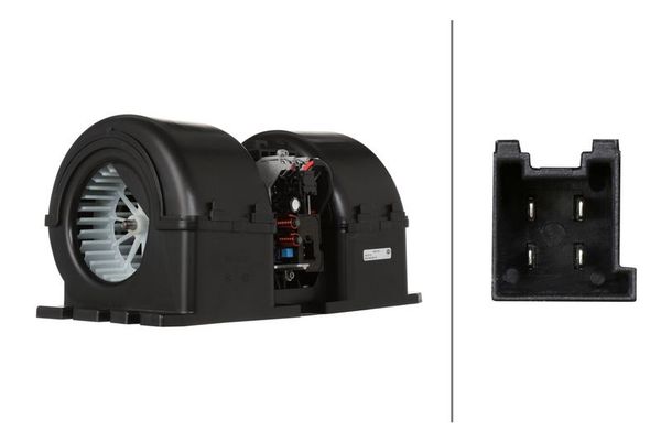 Kalorifer Motoru  HELLA 8EW 366 400-181