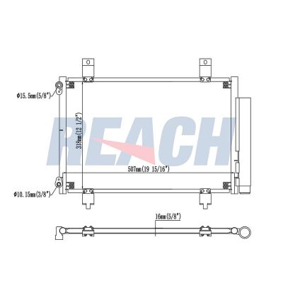 Klima Radyatörü  MAHER 10943