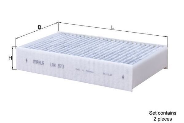 Polen Filtresi  BMW X4 Serisi (F26)(07.2014->)  MAHLE LAK 873/S