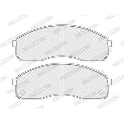 Fren Disk Balata Ön Kia Pregio II (TB)(2004->)  SWAPP 44087