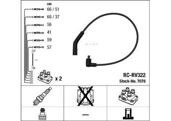 Buji Kablosu  NGK 7078  NGC103740 NGC 103740 NGC103750 NGC 103750 NGC103760 NGC 103760 NGC103770 NGC 103770 NGC103780 NGC 103780 NGC103790 NGC 103790 NGC103800 NGC 103800 NGC103810 NGC 103810