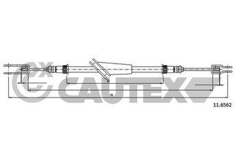 El Fren Teli Ön Sağ veya Sol CAVO 1302 727  7700748445