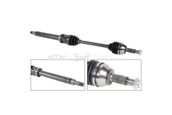 Aks Komple Ön Sağ Ford Fusion (CBK)(2002->)  EUROCRAFT EU F22100-048