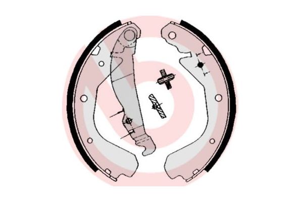 El Fren Balatası  Opel Kadett E Combo/ Cabriolet (1984->)  BREMBO S 59 509