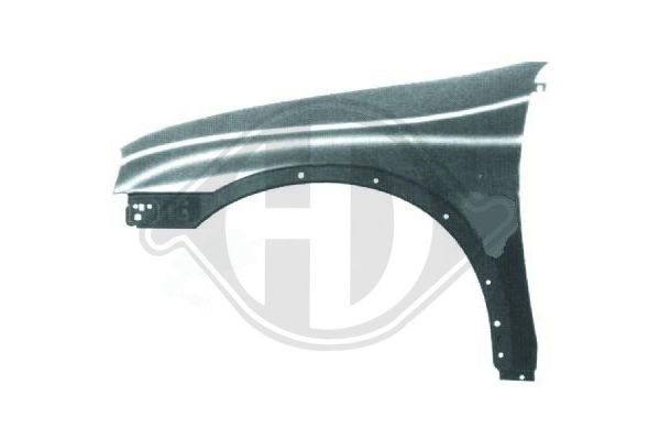 Çamurluk Ön Sağ Opel Corsa B (1993->)  MADE IN TAIWAN 90387049