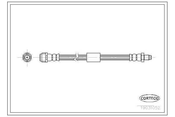 Fren Hortumu Arka Sağ veya Sol CORTECO 19031052