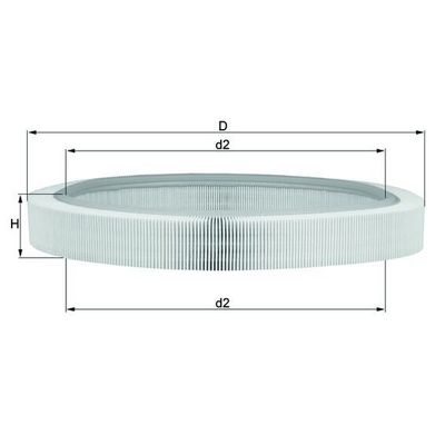 Hava Filtresi  MAHLE LX 61