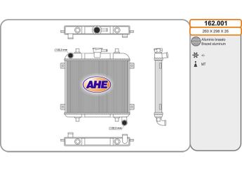 Su Radyatörü  ORİS BSZ072026  16400 16200