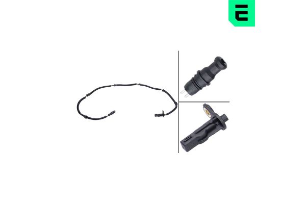 Abs Sensörü Arka Sağ veya Sol Renault Master II Tip 2 Kombi (09.2003->)  OPTIMAL 06-S395