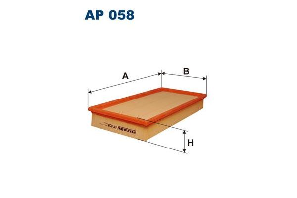 Hava Filtresi  Peugeot 605 (08.1989->)  FILTRON AP 058