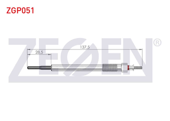 Isıtma Bujisi  ZEGEN ZGP051  367102F100 36710-2F100 367102F101 36710-2F101 S367102F100 S36710-2F100