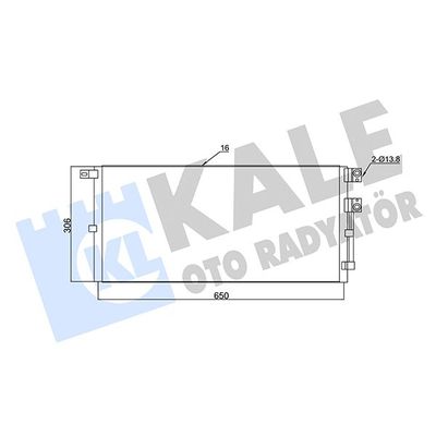 Klima Radyatörü  KALE 345480
