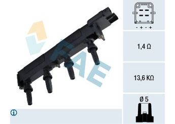 Ateşleme Bobini  MGA 30169  597098 96341314 96.341.314 9634131480 96.341.314.80 9634131380 597075 5970.75 5970.98