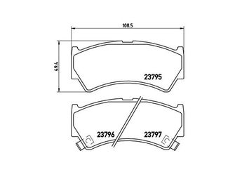 Fren Disk Balata Ön MAGNETI MARELLI 363700479013  5580060G00 5581064G00 5581064G00DOM 5581064G01 5581064G10 5581064G11 5581064G00000 5581064G00B00 5581064G00B01 5581064G00L00 5581064G01000 5581064G10000 5581064G11000