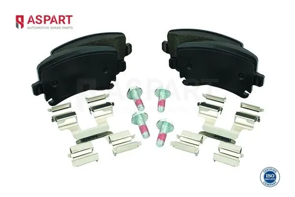 Fren Disk Balata Arka Volkswagen Scirocco (137)(08.2008->2014)  ASPART 3BPA1073