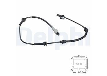 Abs Sensörü Arka Sağ veya Sol DELPHI SS20780  9674852280