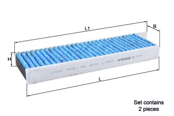 Polen Filtresi  Opel Zafira Life (2019->)  MAHLE LAO 428/S