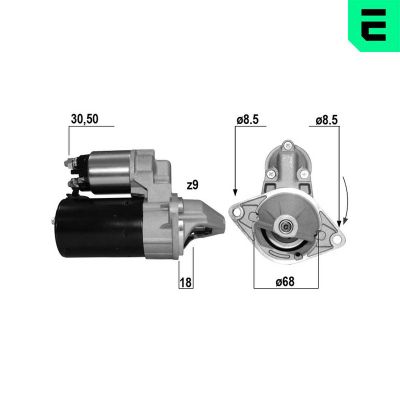 Marş Dinamosu  Opel Corsa C (2003->)  ERA 220226A