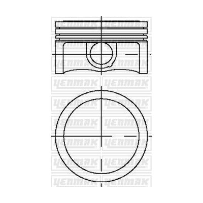 Piston (79.00MM-STD)  YENMAK 31-03912-000