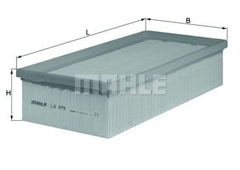 Hava Filtresi  MAHLE LX 979  177050B020 177010B020 178010B010 178010B020