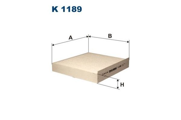 Polen Filtresi  Alfa Romeo Brera (177)(2005->)  FILTRON K 1189