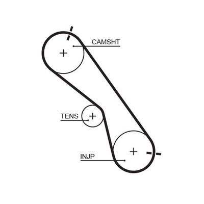 Triger Kayışı  Toyota Hilux (KUN)(2005->)  GATES 5560XS