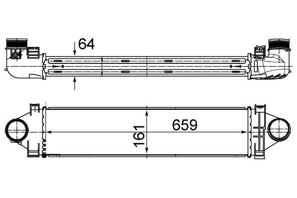 Turbo Radyatörü  MAHLE CI 501 000S